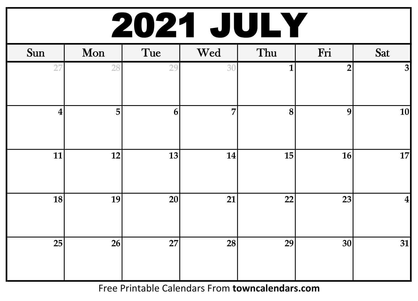 printable july 2022 calendar towncalendars com